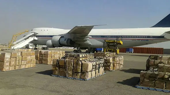 هواپیمای 747 و ایلوشین نیروی هوایی عازم کرمانشاه شدند