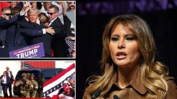 ملانیا ترامپ بعد از سوء قصد به همسرش چه گفت؟