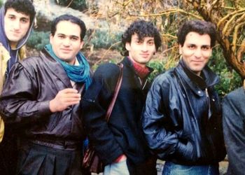 سفر به دهه ۶۰؛ عکس مهران مدیری، نعیمه نظام‌دوست و رضا شفیعی‌جم در فیلم «ساعت خوش» / زنده شدن خاطرات قدیمی نوستالژیک