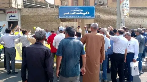 اعتراض بازنشستگان شوش به عدم همسان‌سازی در برنامه توسعه هفتم