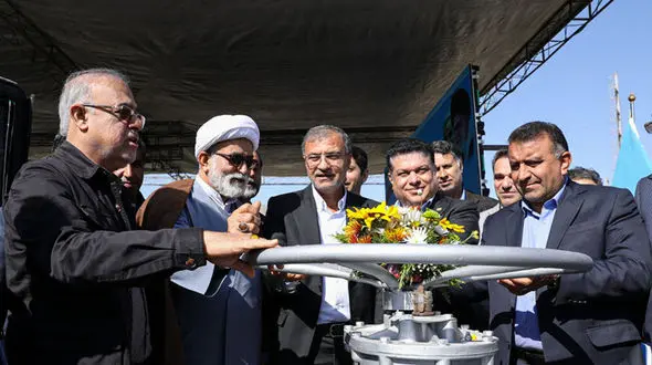 خط لوله تأمین خوراک پالایشگاه بندرعباس‌ به‌طور رسمی به بهره‌برداری رسید