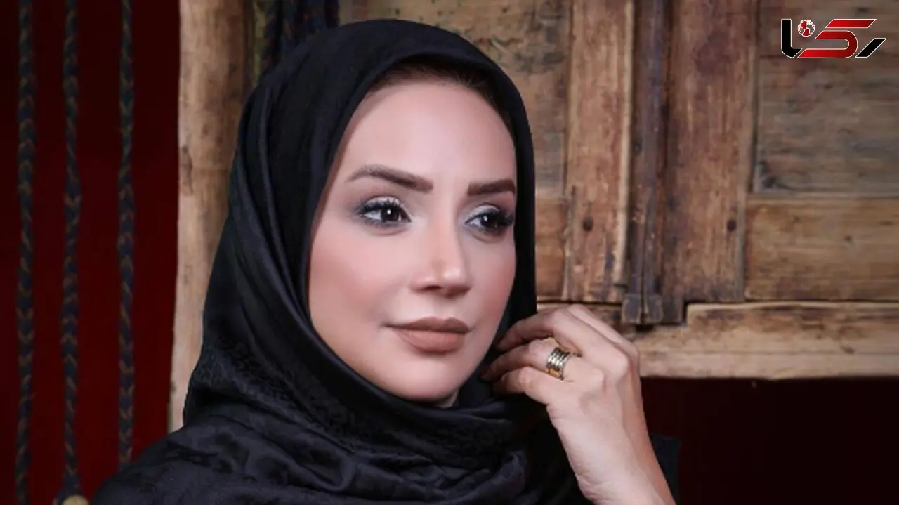 صبح عاشقانه شبنم قلی خانی در یک رستوران شیک چوبی به مناسبت ولنتاین+ویدیو