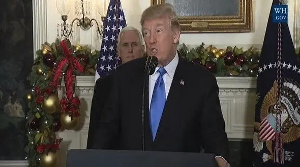 ترامپ قدس را پایتخت رژیم صهیونیستی اعلام کرد