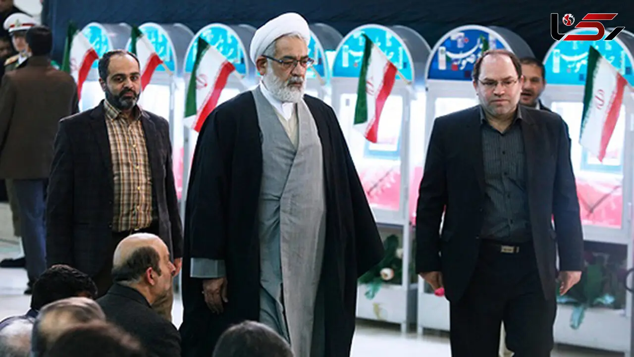 حضور دادستان کل کشور در مراسم تشییع  شهدای آتش نشان + عکس 