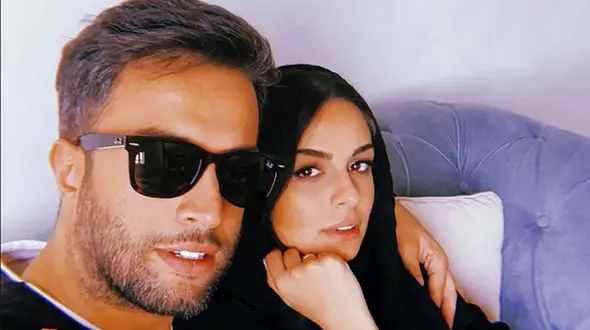 رونمایی بنیامین بهادری از کوچکترین دخترش  رومیا د/ شباهت بیش از حد ته تغاری به بنیامین ! + فیلم