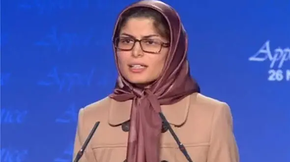 شبنم مددزاده به گروهک تروریستی منافقین پیوست / او خود را در آغوش مریم رجوی جای داد + عکس 