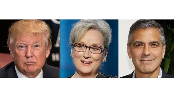 ترامپ، مریل استریپ را بی پاسخ نگذاشت/ اعتراض جالب جورج کلونی به انتخاب ترامپ 