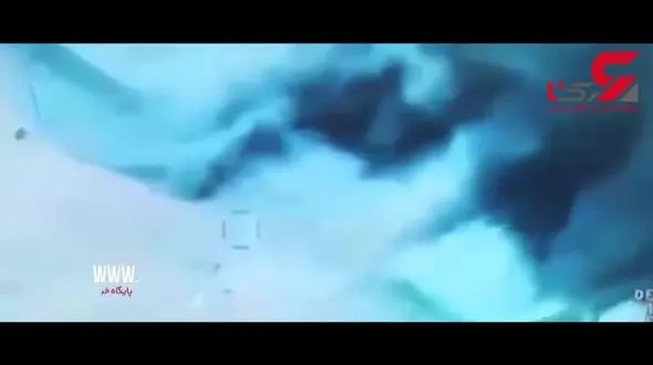 لحظه بمباران افرادی که قصد نجات مقام یمنی را داشتند + فیلم 