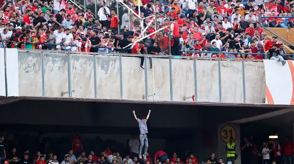 عکس جامانده از اوج هیجان هواداران پرسپولیس