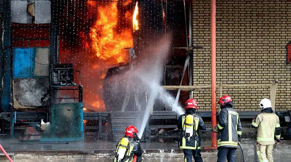  آتش سوزی هولناک در شهرک دانشگاهی دمشق / ۱۳ دانشجوی دختر سوختند + عکس