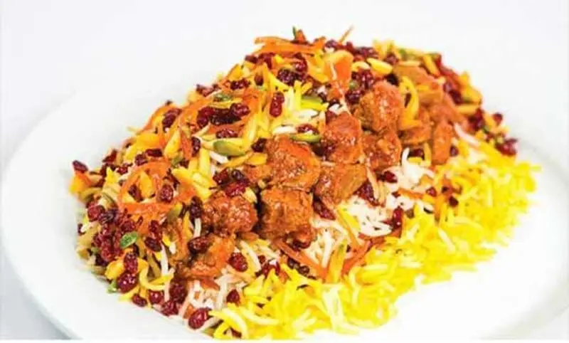 تزئین قیمه نثار