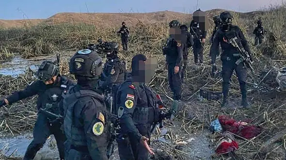 خبر خوب /  ۴۲ داعشی داخل غارها در سیل جنوب موصل کشته شدند