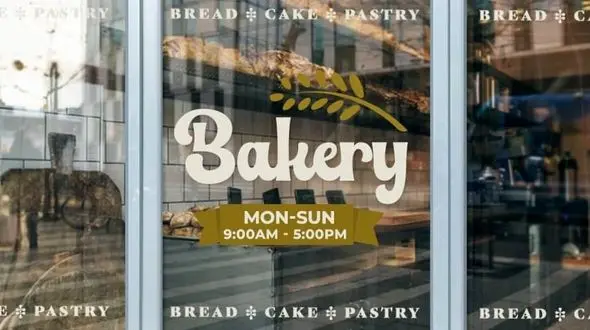 با انواع استیکر شیشه مغازه آشنا شوید