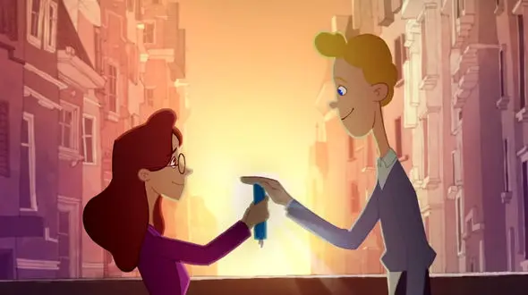  معرفی انیمیشن کوتاه و جذاب The Blue & The Beyond +فیلم 