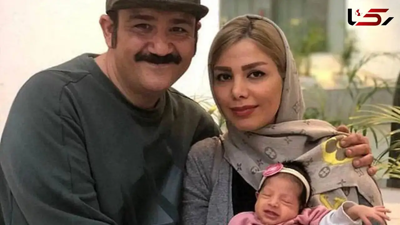 رونمایی از لباس عروس دنباله دار و شیک همسر جوان مهران غفوریان در مراسم عقدشان/ ماشالا به پای هم پیر بشید