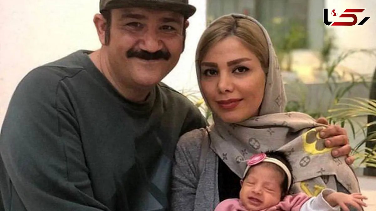 رونمایی از لباس عروس دنباله دار و شیک همسر جوان مهران غفوریان در مراسم عقدشان/ ماشالا به پای هم پیر بشید