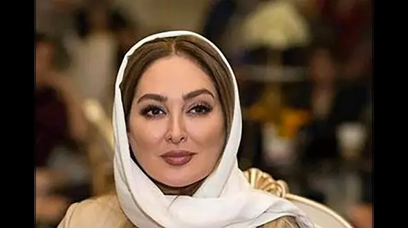 پوشش متفاوت الهام حمیدی 