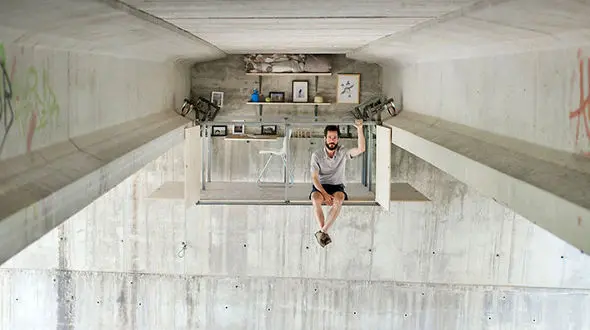 طراح خلاق ایده جالبی برای محل کارش داد +عکس 