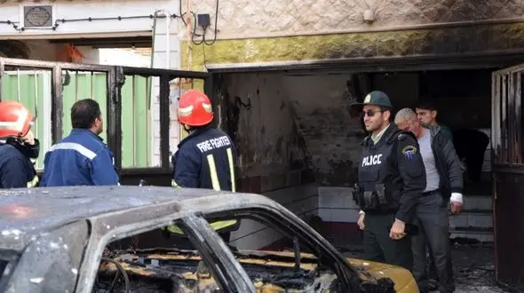 انفجار در پارکینگ خانه ای در خمین / سوخت گیری غیراصولی