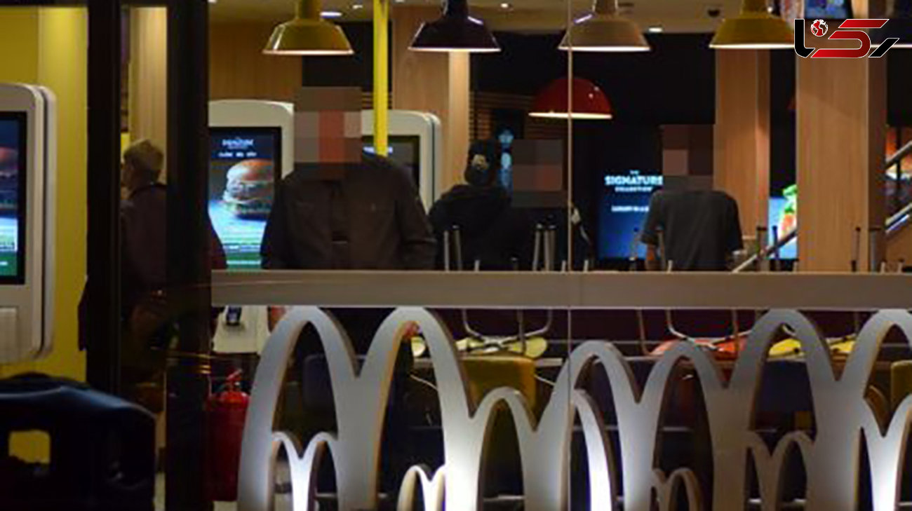 حمله به یک رستوران در انگلیس+عکس
