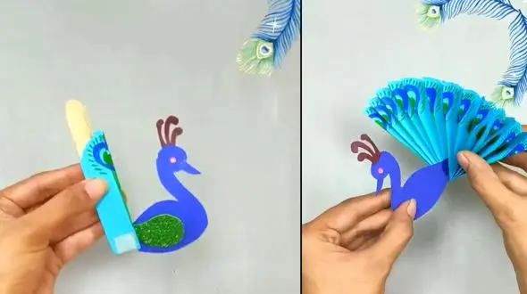 طریقه ساخت طاووس + فیلم