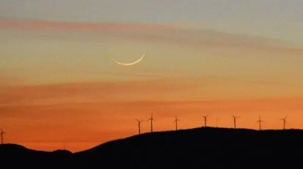 تحلیل نقشه های رؤیت هلال ماه رمضان 1404