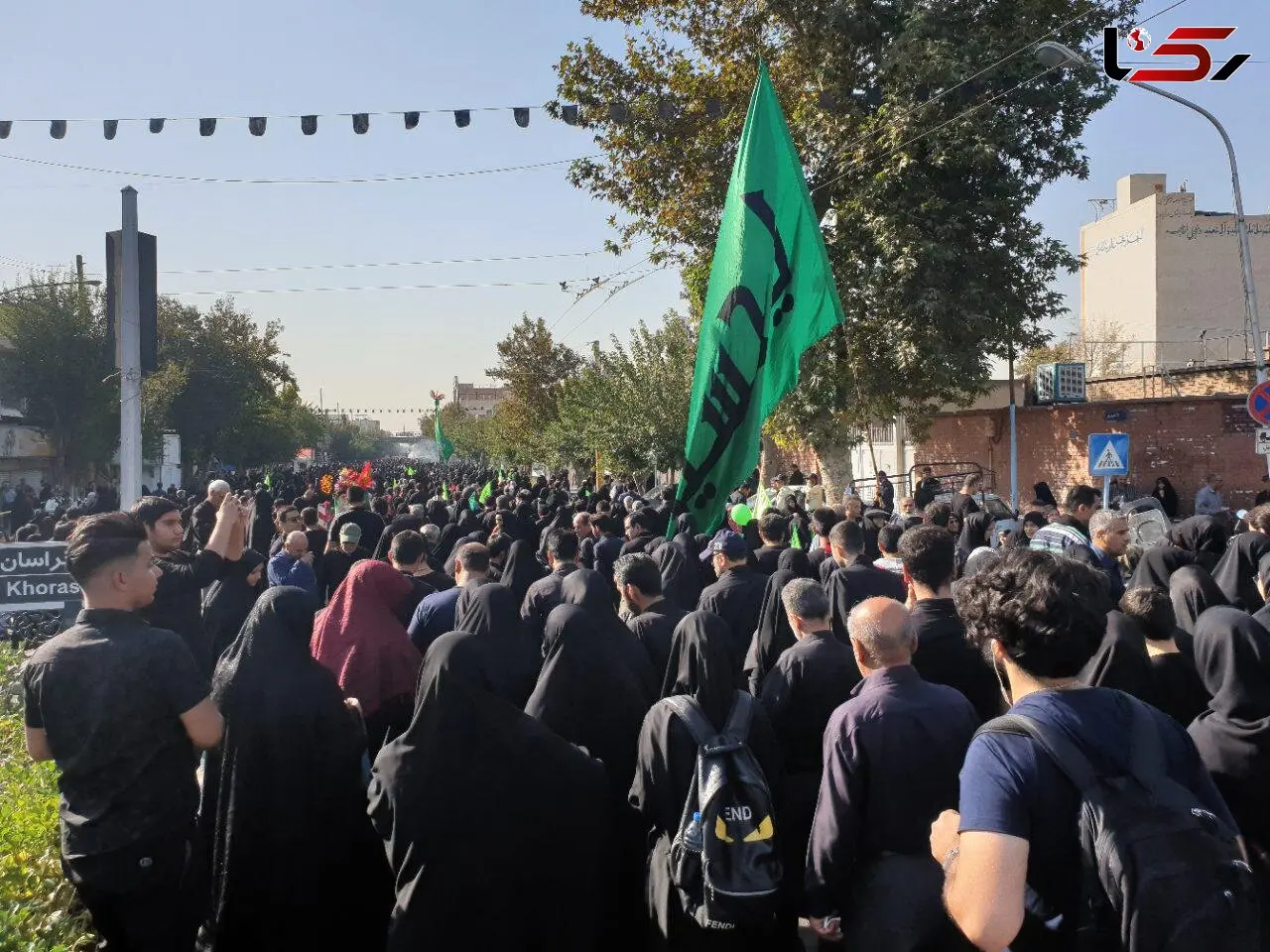 مراسم جاماندگان اربعین حسینی در تهران + تصاویر اختصاصی