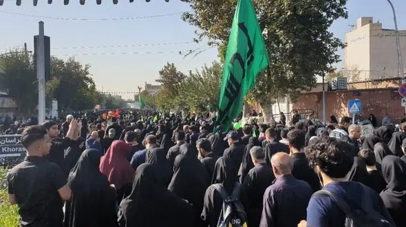 مراسم جاماندگان اربعین حسینی در تهران + تصاویر اختصاصی