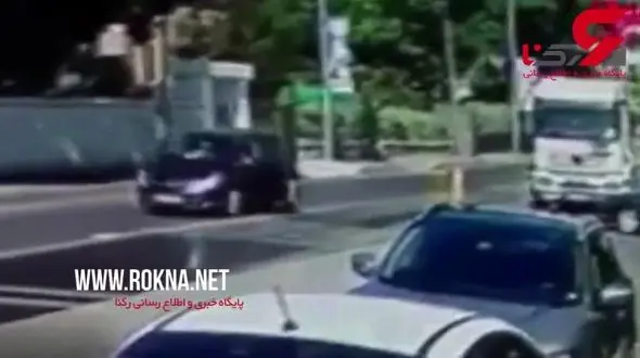 راننده زن دنده عقب مرد بی نوا را زیر گرفت و کشت + فیلم لحظه حادثه 