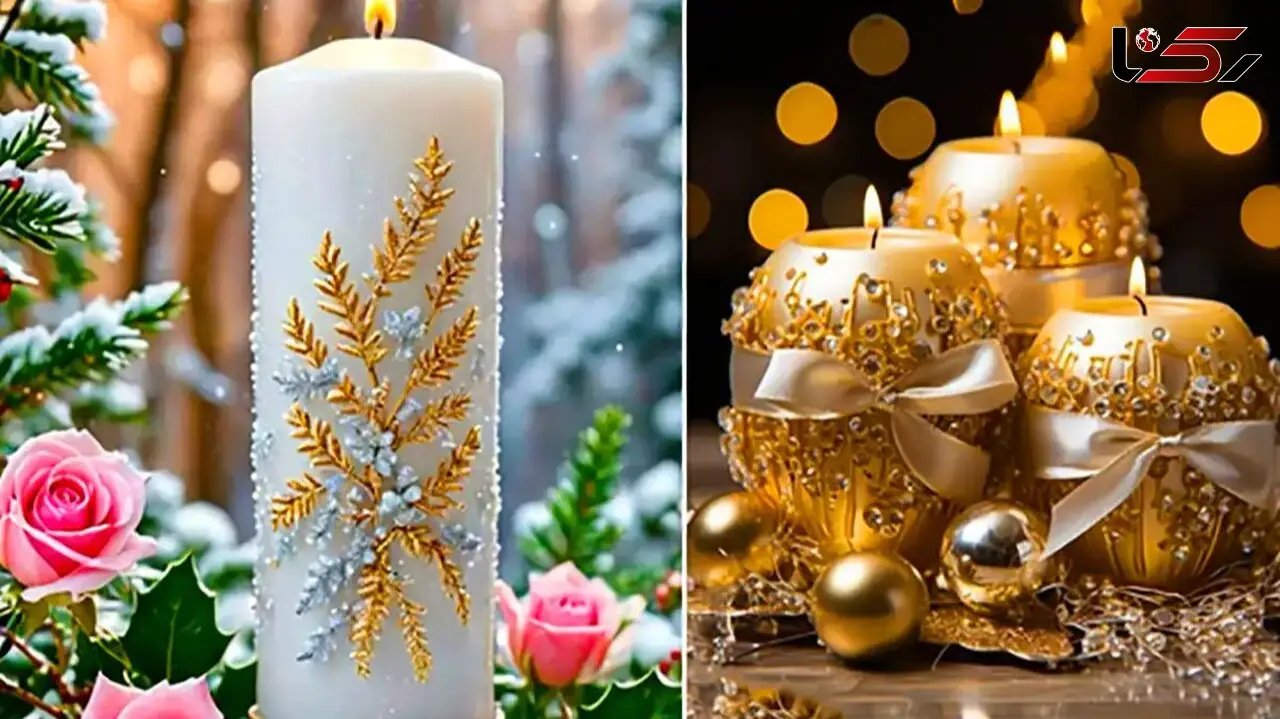 شمع رومیزی لوکس؛ ایده های خلاقانه برای طراحی فضای شیک