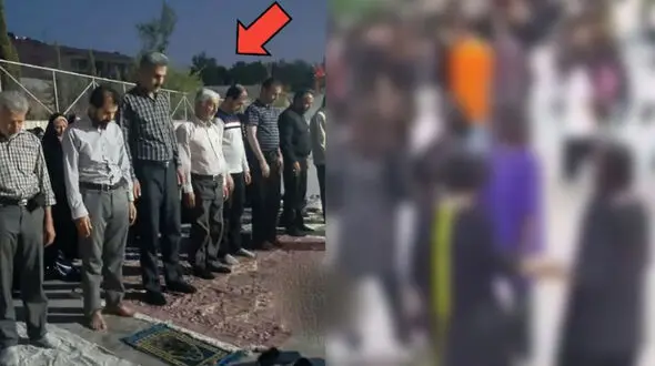 خواندن نماز وحشت در شیراز بخاطر بدحجابی دختران اسکیت سوار + عکس