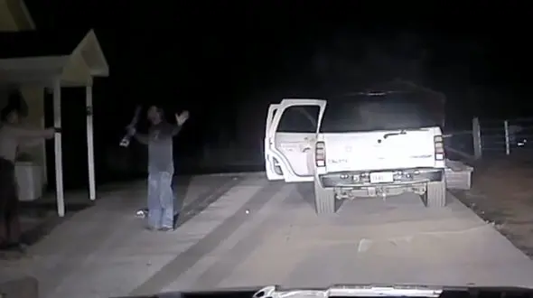 فیلم التماس های مرد فراری به پلیس:من را بکش 