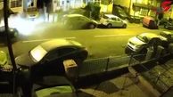 تصادف شدید خودرو سرقتی هنگام فرار +فیلم