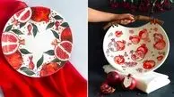زیباترین ظروف با نقاشی انار؛ 15 مدل شگفت انگیز برای خانه سنتی ایرانی