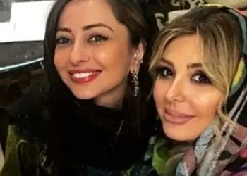 سورپرایز نیوشا ضیغمی برای نفیسه روشن با ایده خلاقانه کیک تولد قلب زیبا با تم قرمز