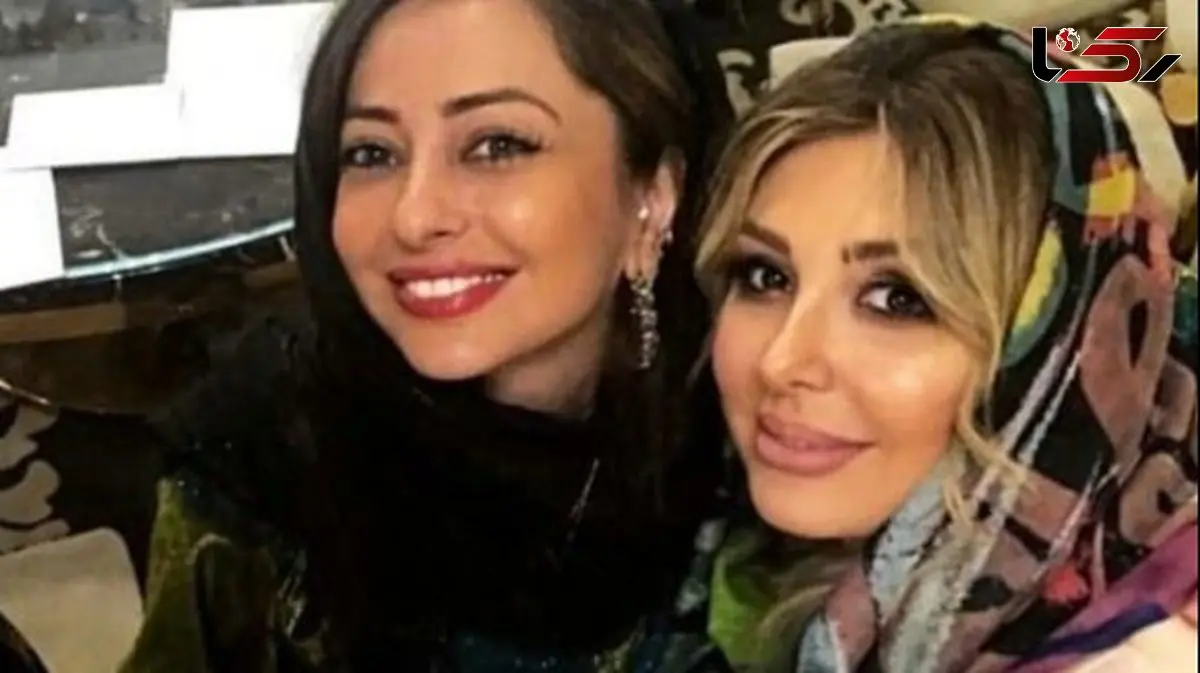 سورپرایز نیوشا ضیغمی برای نفیسه روشن با ایده خلاقانه کیک تولد قلب زیبا با تم قرمز