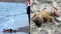 این عکس اشک همه را درآورد / جسد کودک 16 ماه در میان گل ولای رودخانه+عکس