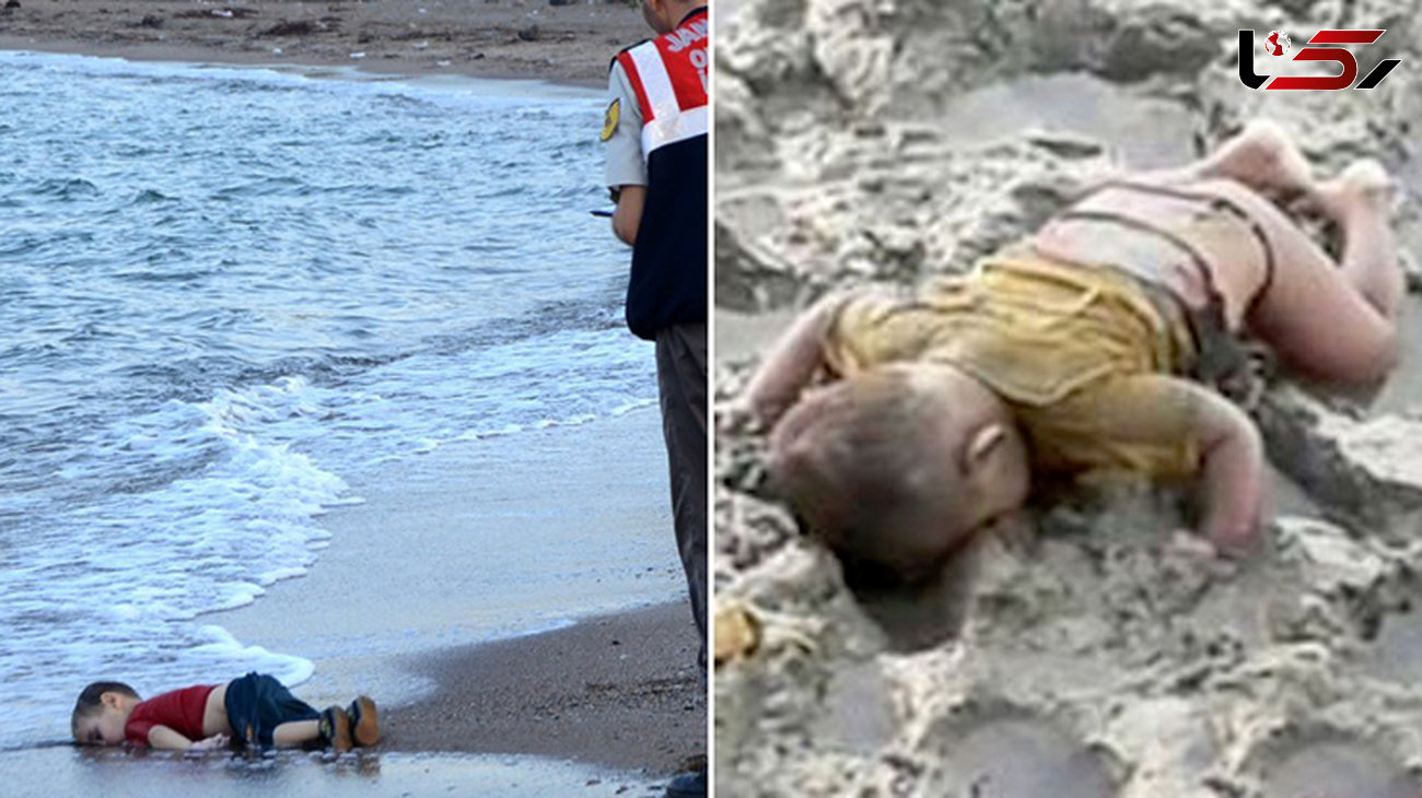 این عکس اشک همه را درآورد / جسد کودک 16 ماه در میان گل ولای رودخانه+عکس