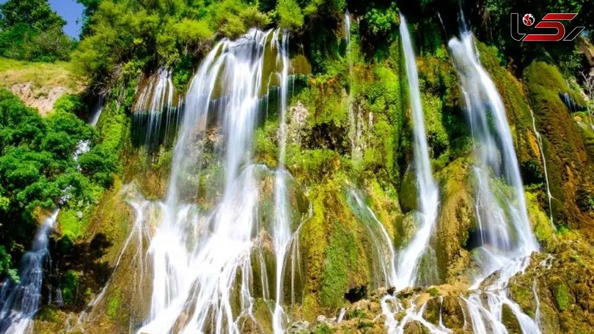 نگین زیبا و مسحور کننده لرستان / آبشار بیشه + فیلم