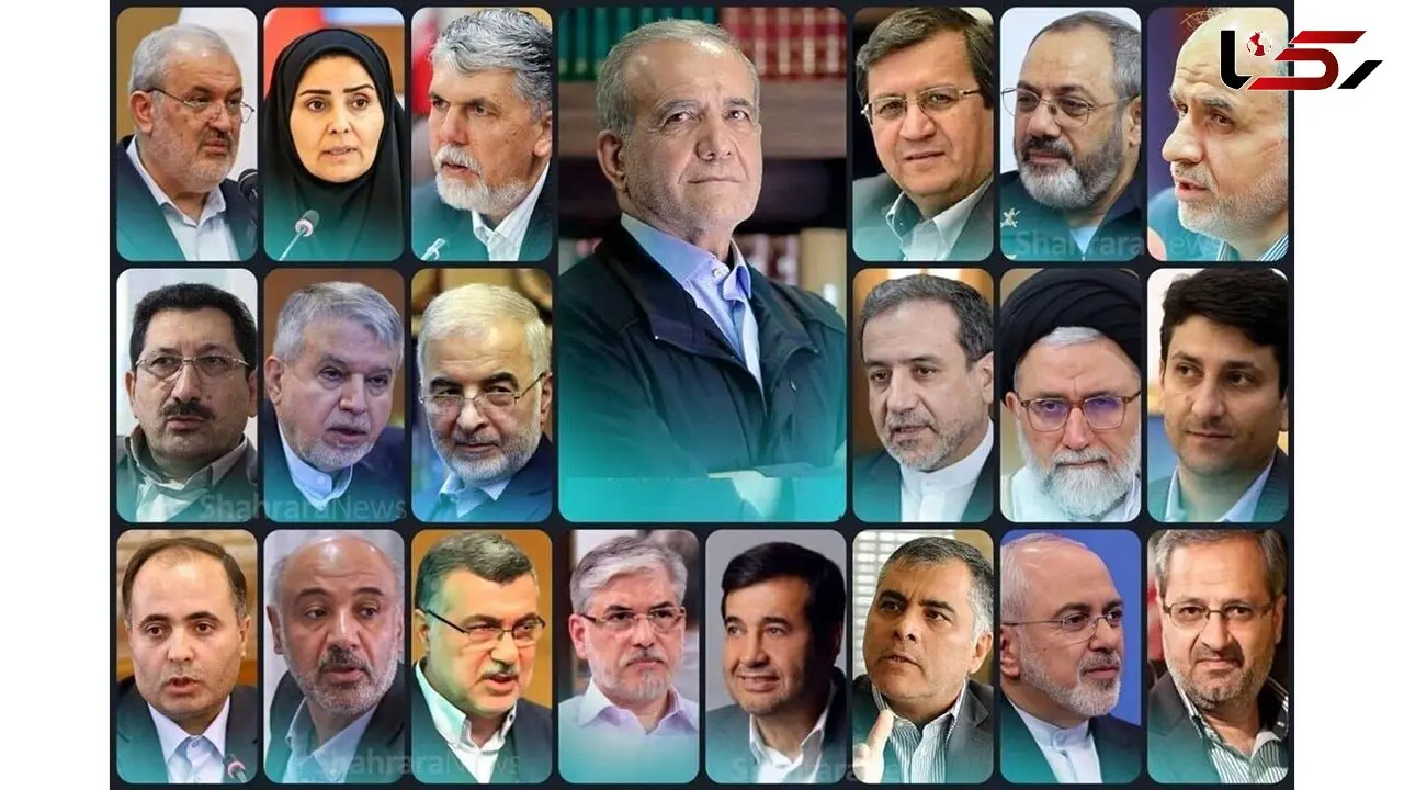 ضعیف ترین وزرای پزشکیان کدامند ؟ / شبکه های اجتماعی کدام وزیر را دوست ندارند؟