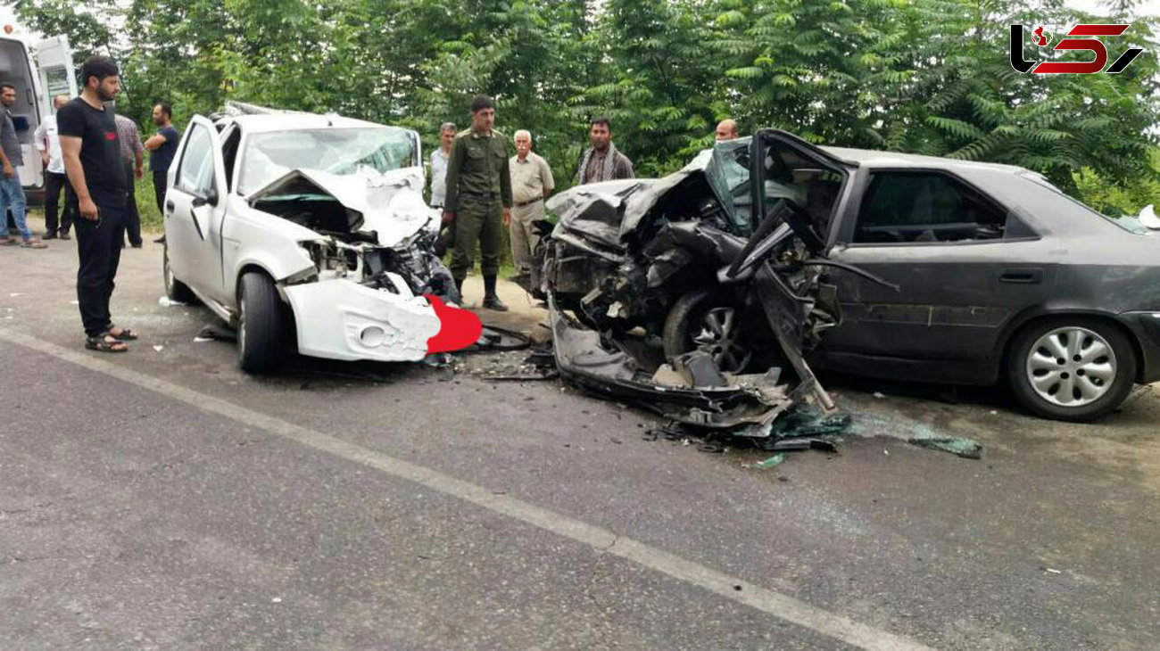 یک کشته بر اثر تصادف شدید جاده ماسال- طاهرگوراب