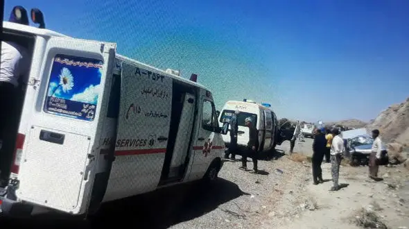 عکس / حادثه هولناک برای 5 زن و مرد در اصفهان 