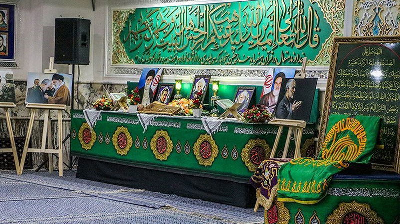 حال و هوای بیت الزهرای حاج قاسم در شب شهادت حضرت زهرا (س) 