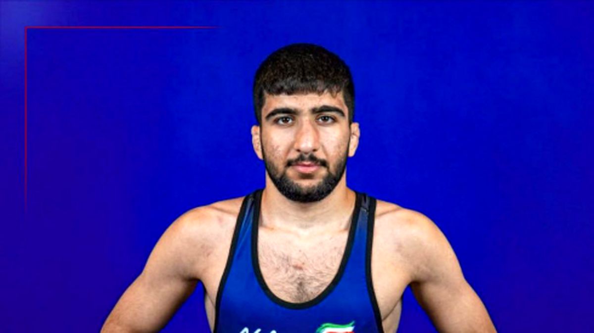 عکس پیام احمدی کشتی فرنگی