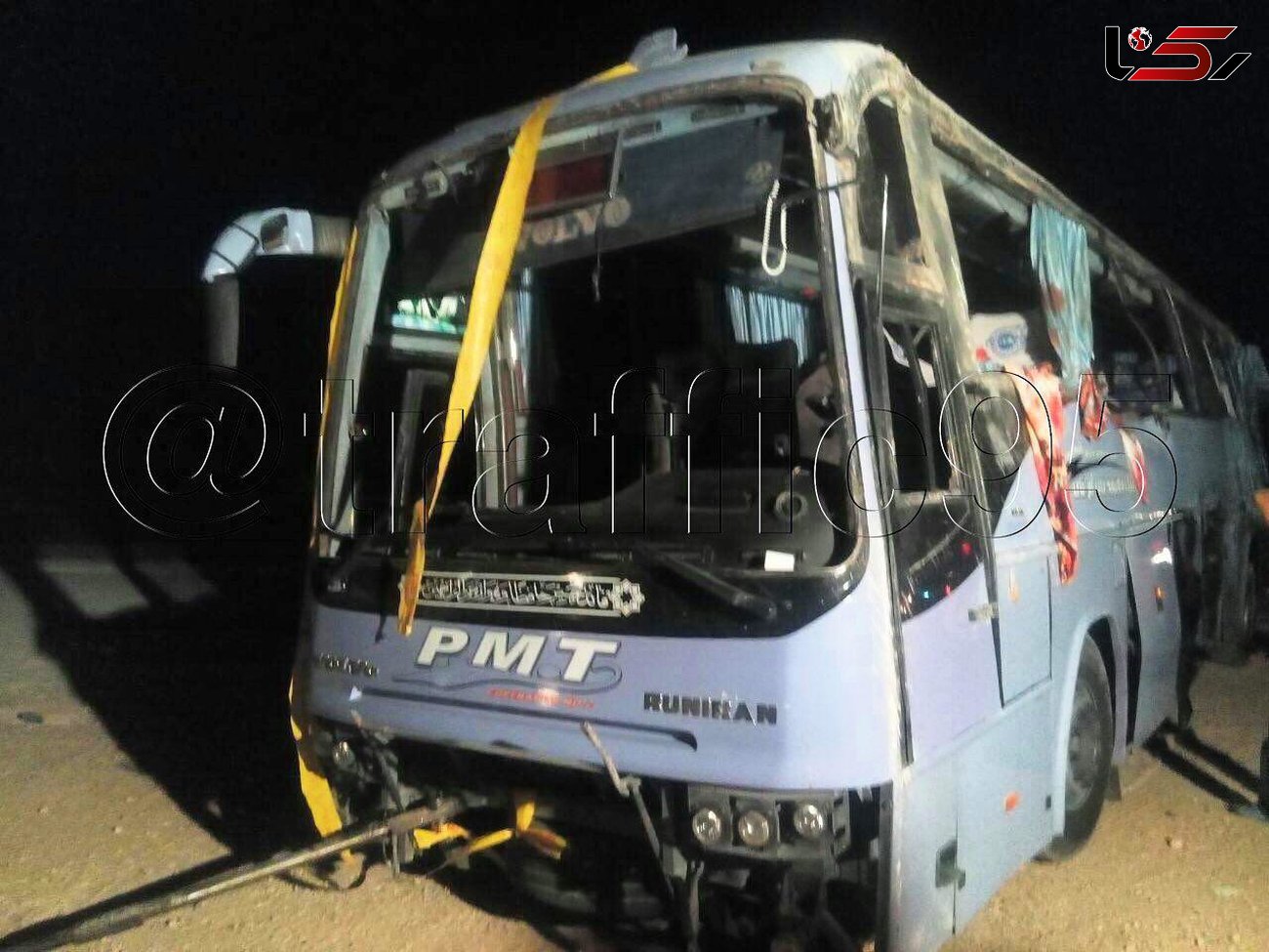 واژگونی اتوبوس اینبار در اصفهان / 3 کشته و 9 تن به شدت مجروح شدند + عکس 