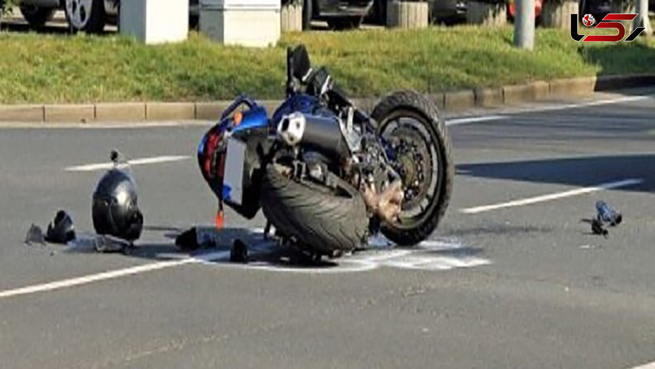 واژگونی مرگبار موتورسیکلت / یک جوان دیگر جان باخت