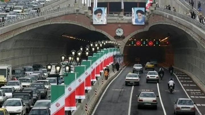 تونل های توحید و رسالت تهران امشب مسدود می شوند