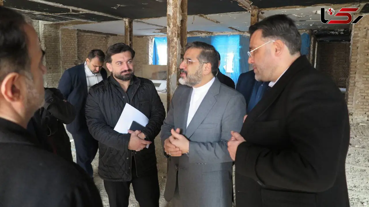بازدید وزیر فرهنگ و ارشاد اسلامی از ساختمان اداره برنامه‌های تئاتر