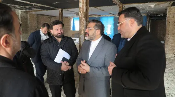 بازدید وزیر فرهنگ و ارشاد اسلامی از ساختمان اداره برنامه‌های تئاتر