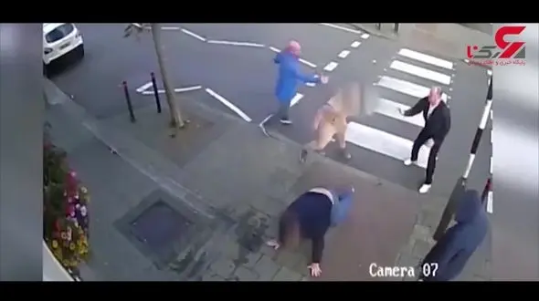 فیلمی از درگیری خونین 2 گروه اراذل و اوباش در خیابان
